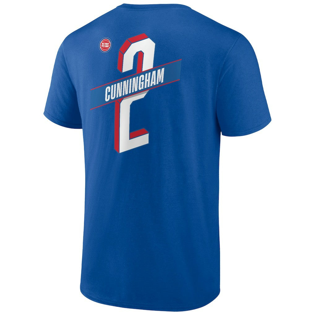 Cade Cunningham Detroit Pistons Full-Court Press Name & Number T-Shirt sale