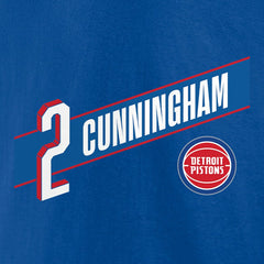 Cade Cunningham Detroit Pistons Full-Court Press Name & Number T-Shirt sale