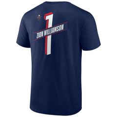 Zion Williamson New Orleans Pelicans Full-Court Press Name & Number T-Shirt