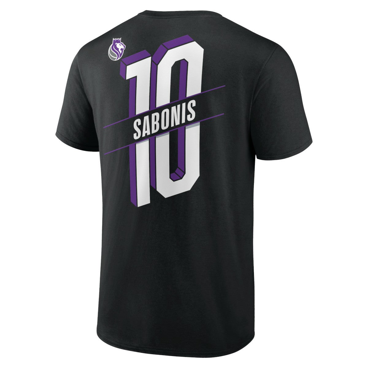 Domantas Sabonis Sacramento Kings Full-Court Press Name & Number T-Shirt