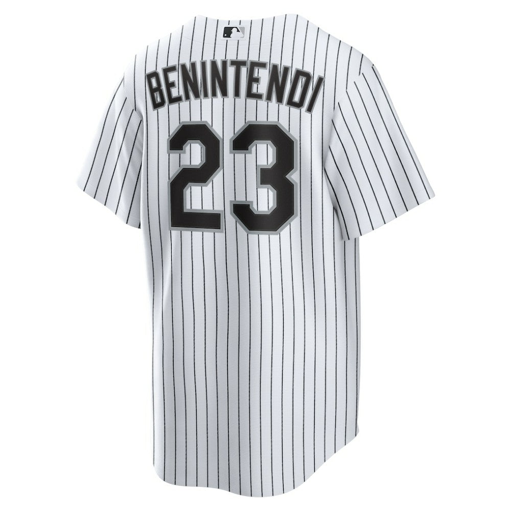 White/Black Andrew Benintendi Chicago White Sox Nike Home Official Player Jersey