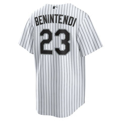 White/Black Andrew Benintendi Chicago White Sox Nike Home Official Player Jersey