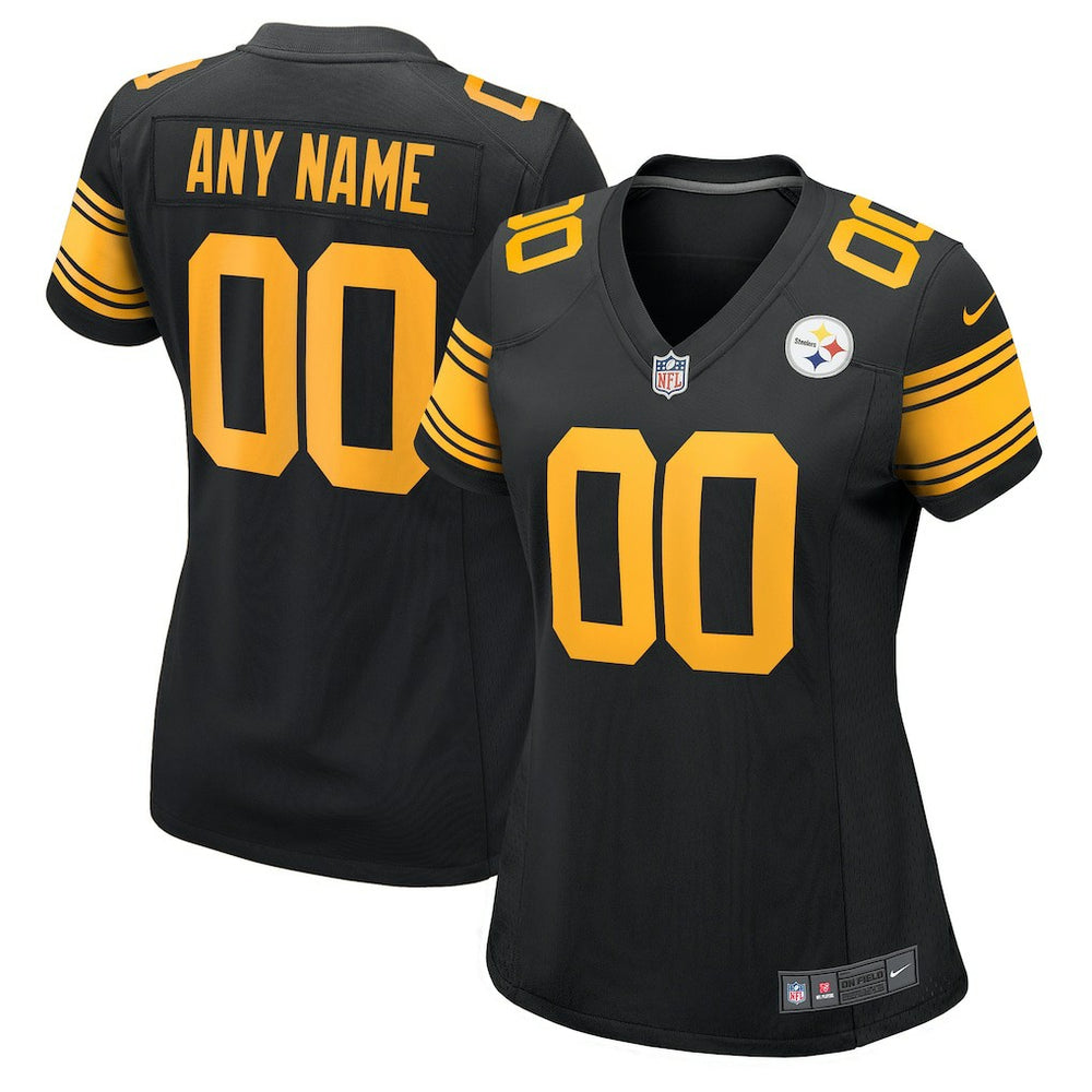 Women's Alternate Custom Game Jersey - Pittsburgh Steelers Jerseys