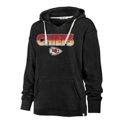 '47 Women's Color Rise Kennedy Pullover Hoodie - Kansas City Chiefs Hoodies