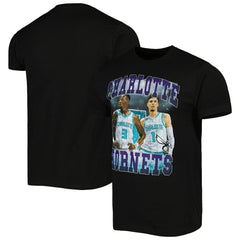 LaMelo Ball & Terry Rozier Charlotte Hornets Stadium Essentials Unisex Player Duo T-Shirt