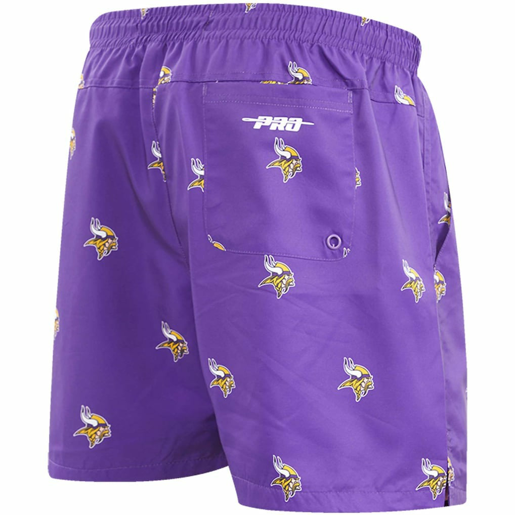 Pro Standard Allover Print Mini Logo Shorts - Minnesota Vikings Shorts