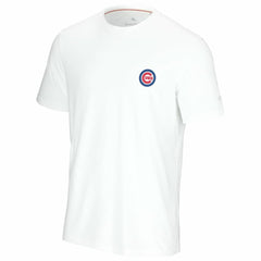 White Chicago Cubs Tommy Bahama Playa Ball T-Shirt