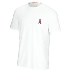 White Los Angeles Angels Tommy Bahama Playa Ball T-Shirt