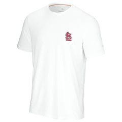 White St. Louis Cardinals Tommy Bahama Playa Ball T-Shirt