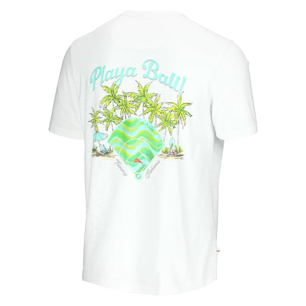White St. Louis Cardinals Tommy Bahama Playa Ball T-Shirt