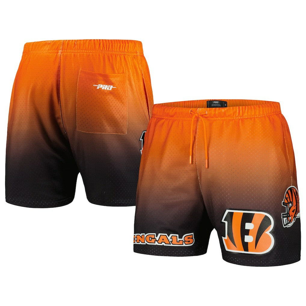 Pro Standard Ombre Mesh Shorts - Cincinnati Bengals Shorts