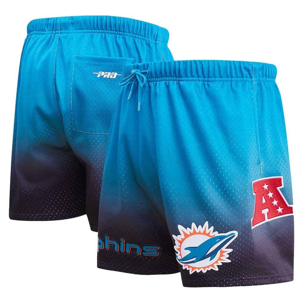 Pro Standard Ombre Mesh Shorts - Miami Dolphins Shorts