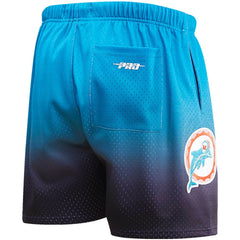Pro Standard Ombre Mesh Shorts - Miami Dolphins Shorts
