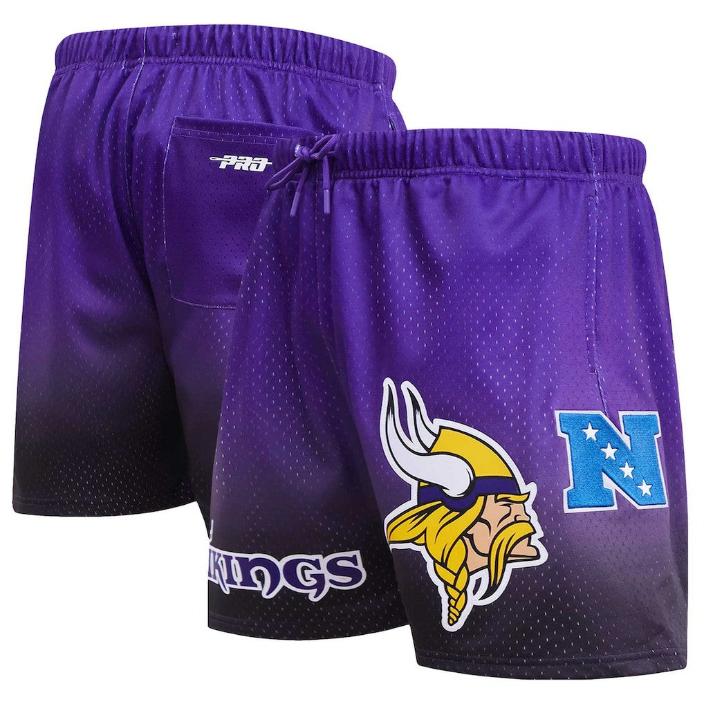 Pro Standard Ombre Mesh Shorts - Minnesota Vikings Shorts
