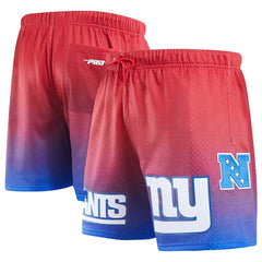 Pro Standard Ombre Mesh Shorts - New York Giants Shorts