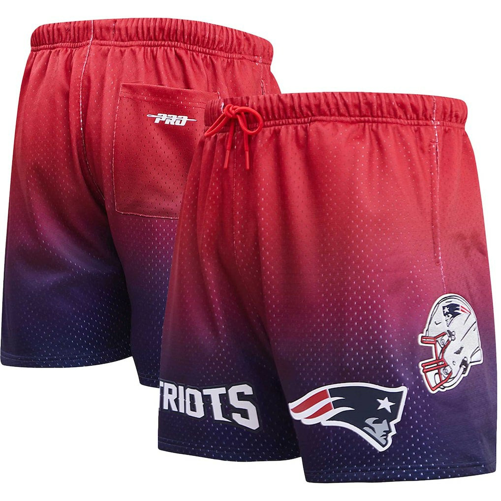 Pro Standard Ombre Mesh Shorts - New England Patriots Shorts