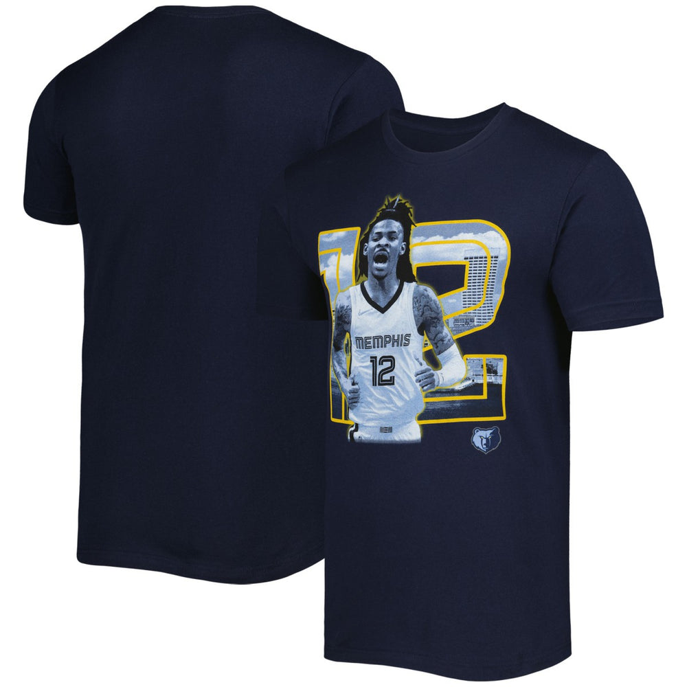 Ja Morant Memphis Grizzlies Stadium Essentials Unisex Player Skyline T-Shirt