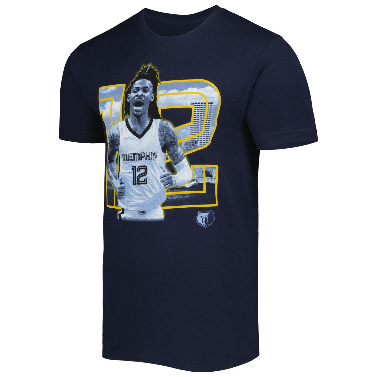 Ja Morant Memphis Grizzlies Stadium Essentials Unisex Player Skyline T-Shirt