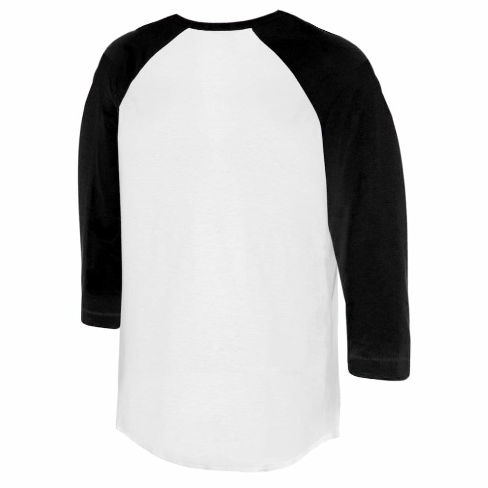 White/Black San Francisco Giants Tiny Turnip Women's Bronto 3/4-Sleeve Raglan T-Shirt
