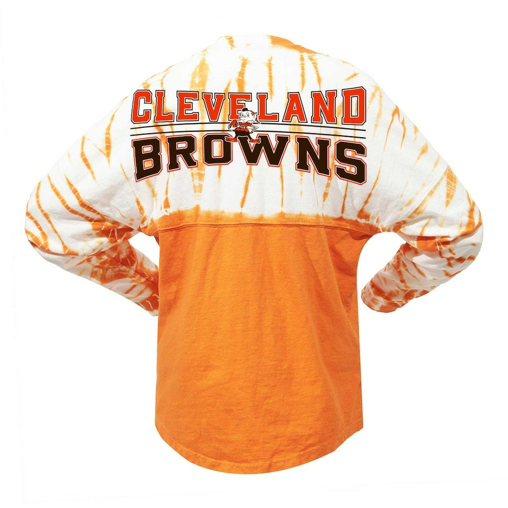 Women's Vintage Bamboo Spirit Jersey Long Sleeve T-Shirt - Cleveland Browns T-shirts