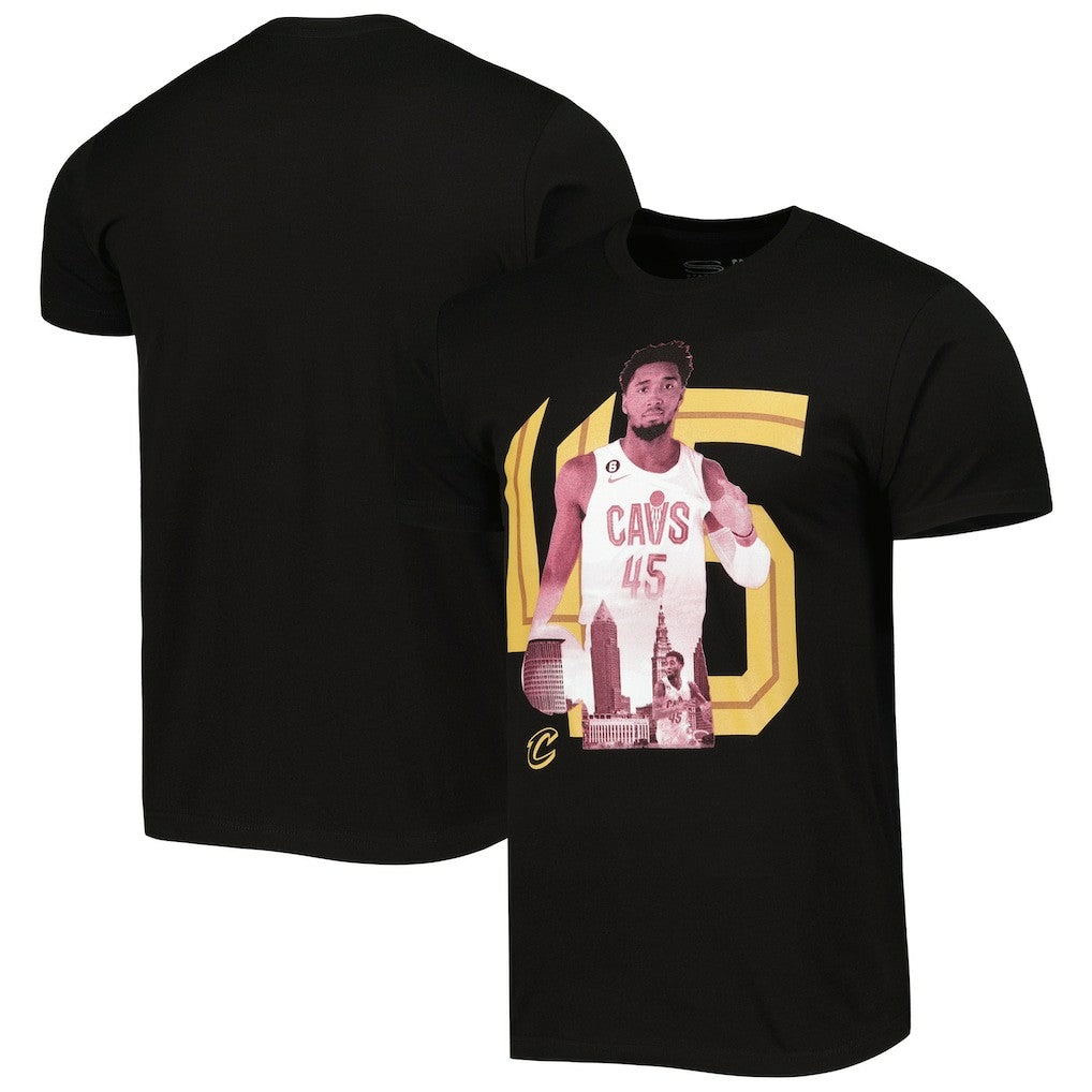 Donovan Mitchell Cleveland Cavaliers Stadium Essentials Player Metro T-Shirt sale