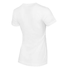 White Chicago Cubs Tiny Turnip Women's Teddy Boy T-Shirt
