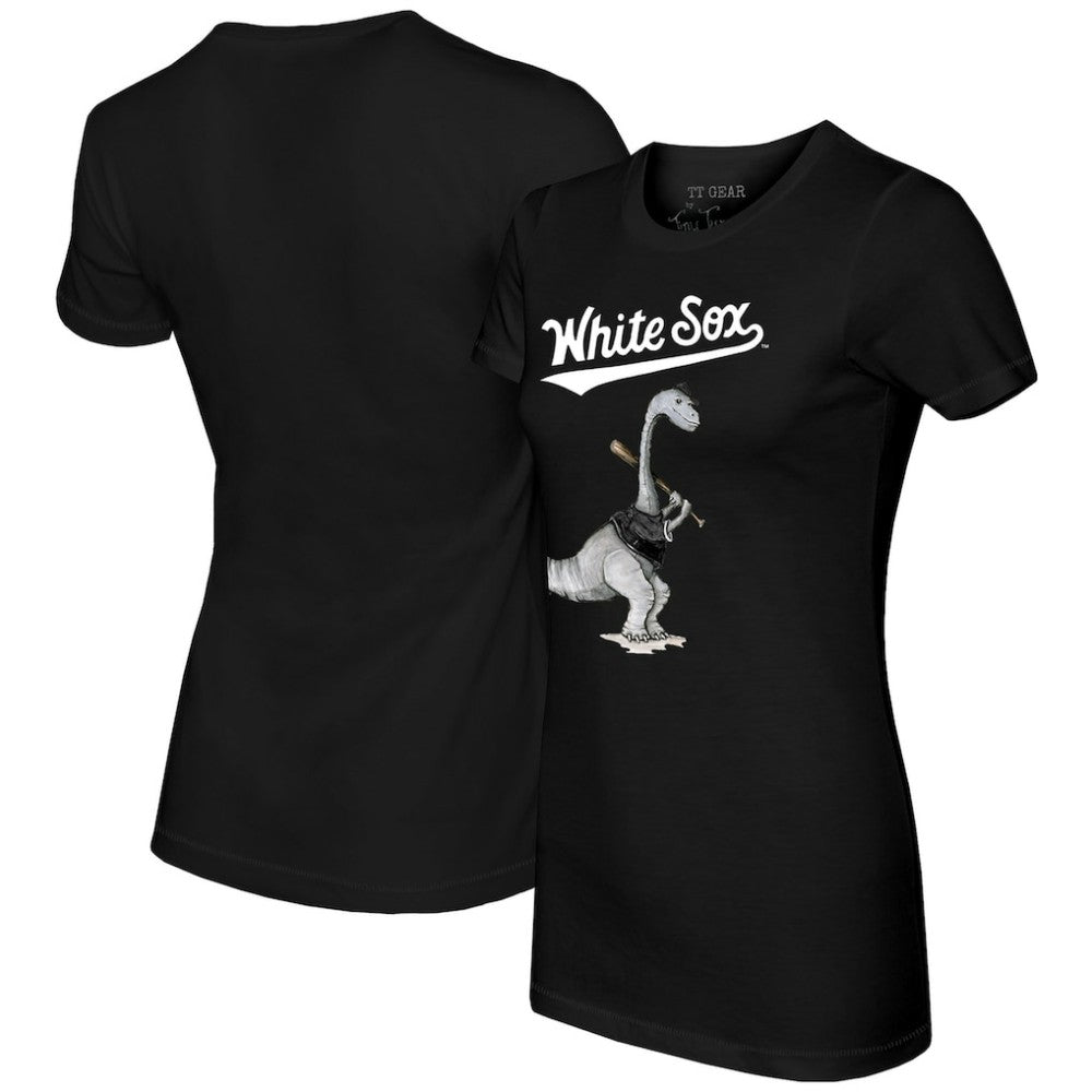 Black Chicago White Sox Tiny Turnip Women's Bronto T-Shirt
