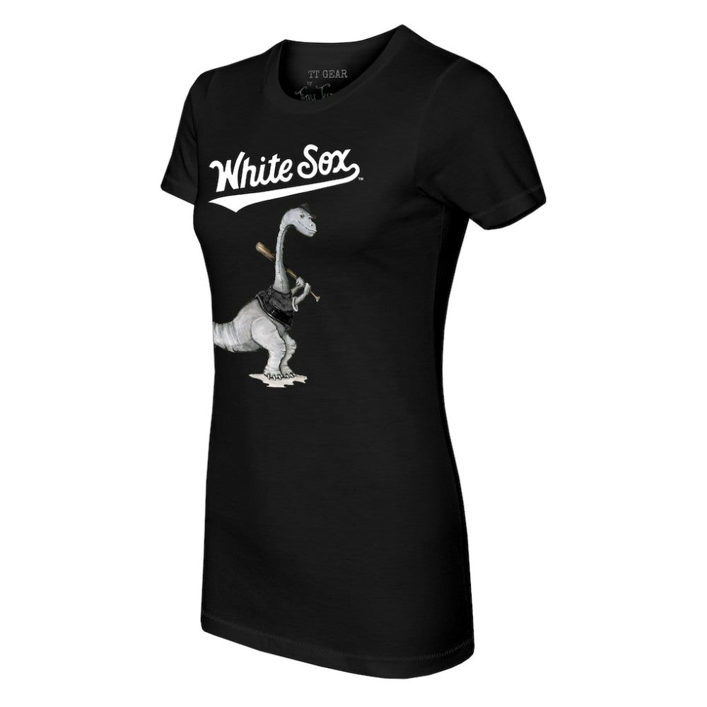 Black Chicago White Sox Tiny Turnip Women's Bronto T-Shirt