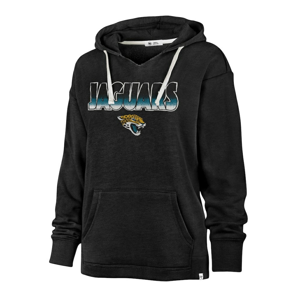 '47 Women's Color Rise Kennedy Pullover Hoodie - Jacksonville Jaguars Hoodies