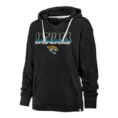 '47 Women's Color Rise Kennedy Pullover Hoodie - Jacksonville Jaguars Hoodies