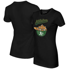 Black Athletics Tiny Turnip Women's Nacho Helmet T-Shirt