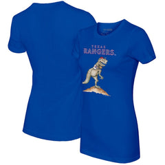 Royal Texas Rangers Tiny Turnip Women's TT Rex T-Shirt