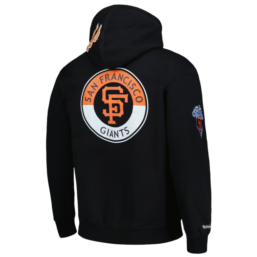 Black San Francisco Giants Mitchell & Ness City Collection Pullover Hoodie