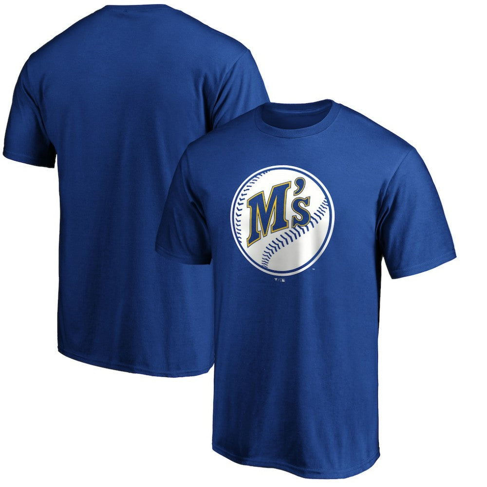 Royal Seattle Mariners Cooperstown Collection Huntington Team T-Shirt