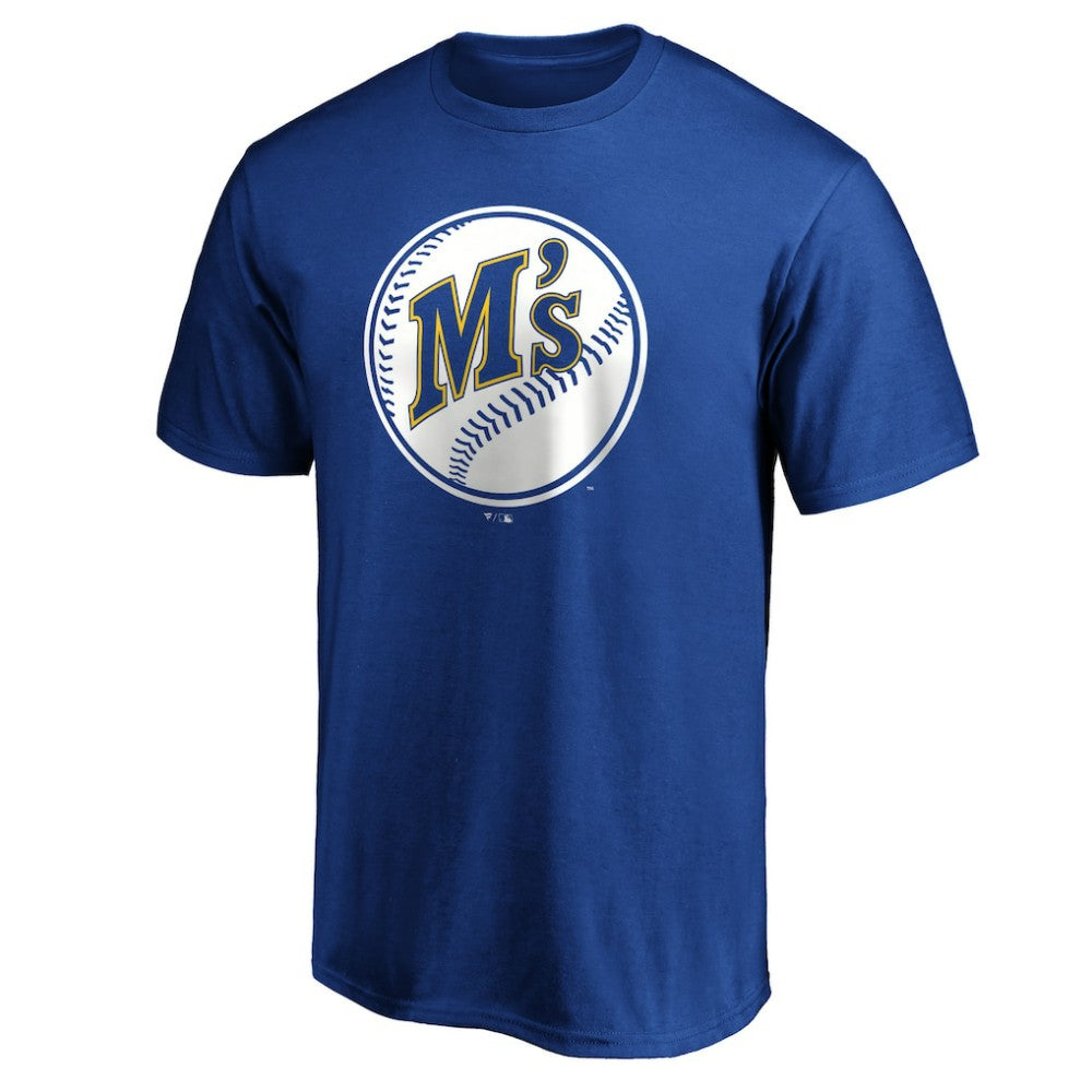 Royal Seattle Mariners Cooperstown Collection Huntington Team T-Shirt