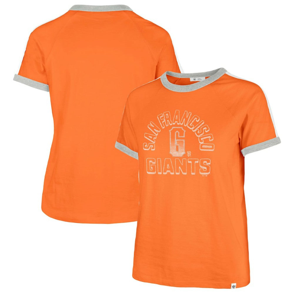 Orange San Francisco Giants '47 Women's City Connect Sweet Heat Peyton T-Shirt