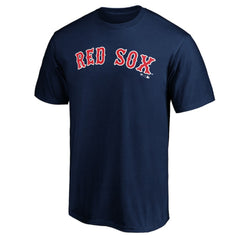 Navy Boston Red Sox Official Wordmark Team T-Shirt