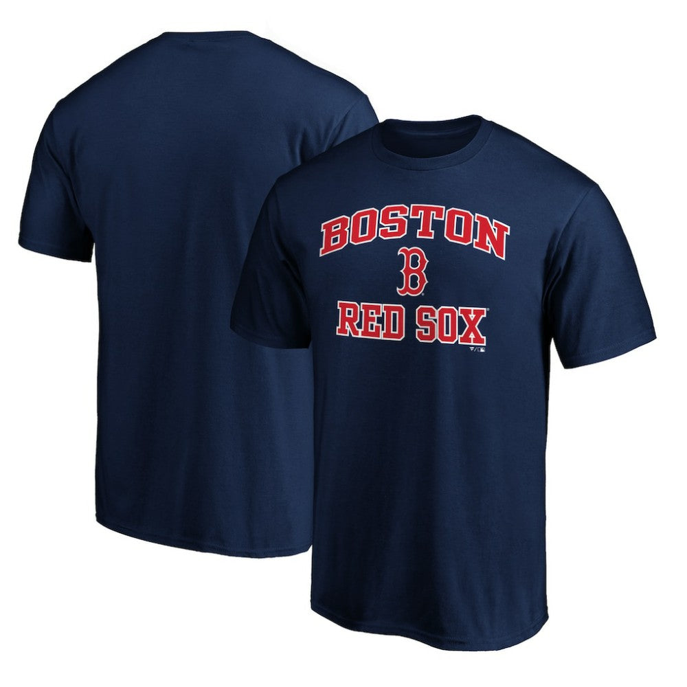 Navy Boston Red Sox Heart & Soul T-Shirt