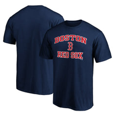 Navy Boston Red Sox Heart & Soul T-Shirt