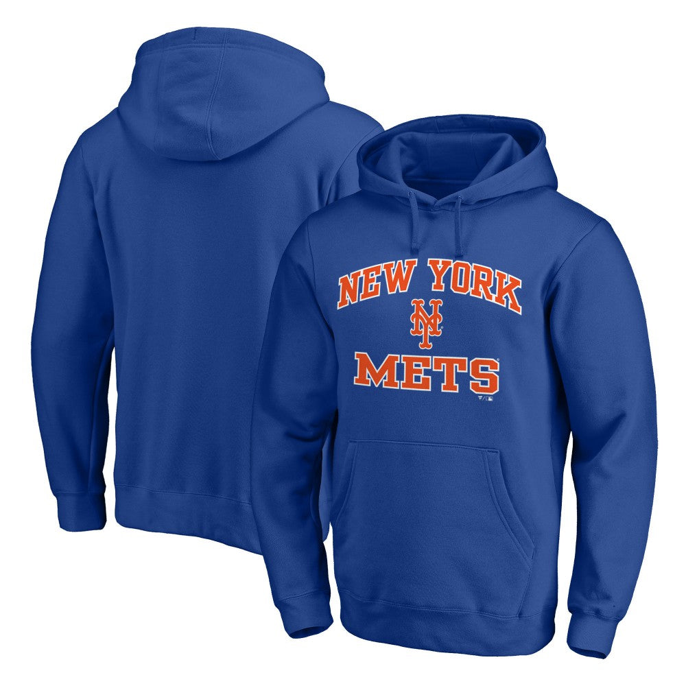 Royal New York Mets Heart & Soul Pullover Hoodie