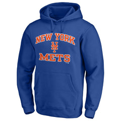 Royal New York Mets Heart & Soul Pullover Hoodie