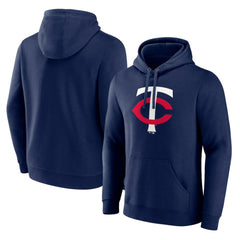 Navy Minnesota Twins Official Team Logo Pullover Hoodie