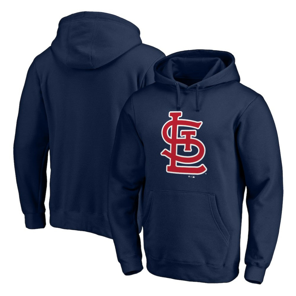 Navy St. Louis Cardinals Official Team Logo Pullover Hoodie