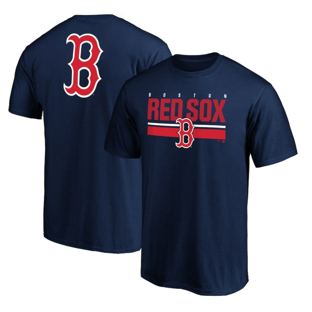 Navy Boston Red Sox End Game Team Wordmark T-Shirt