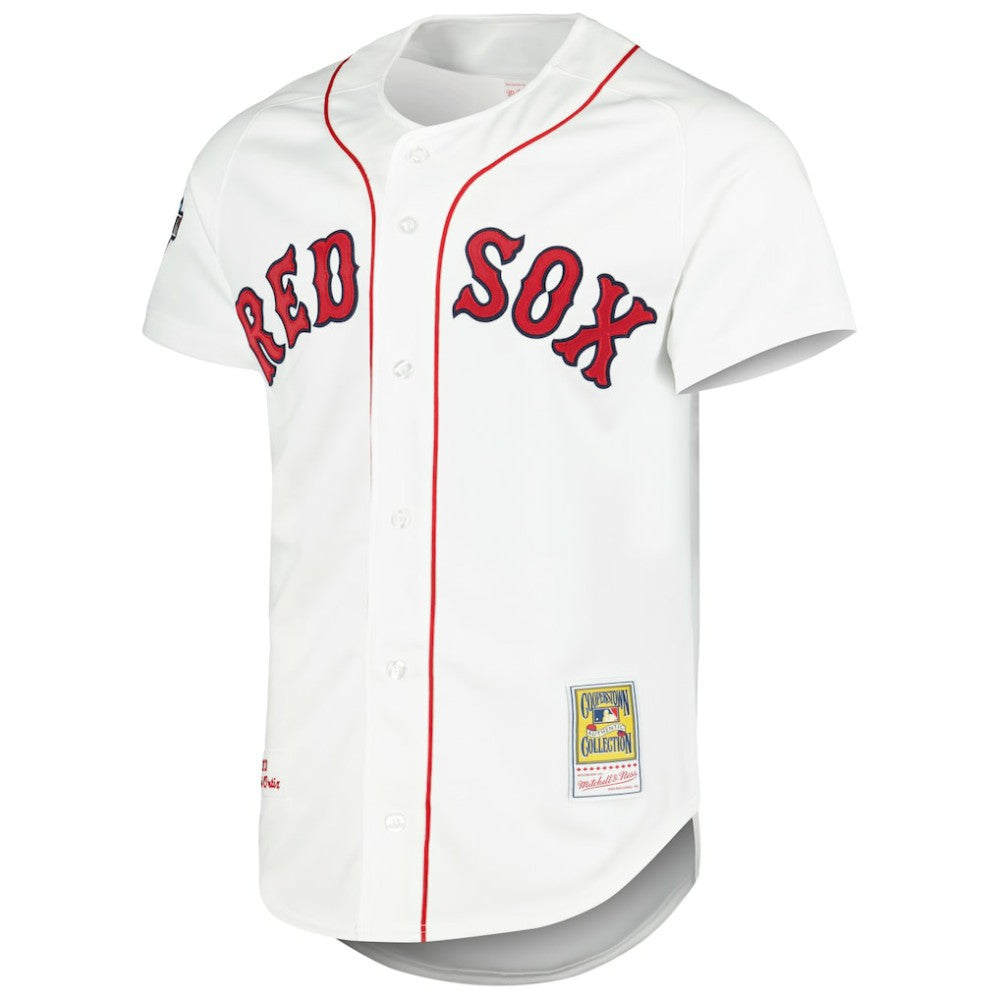 White David Ortiz Boston Red Sox Mitchell & Ness Cooperstown Collection Authentic Jersey