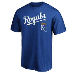 Royal Kansas City Royals Team Lock Up Wordmark T-Shirt