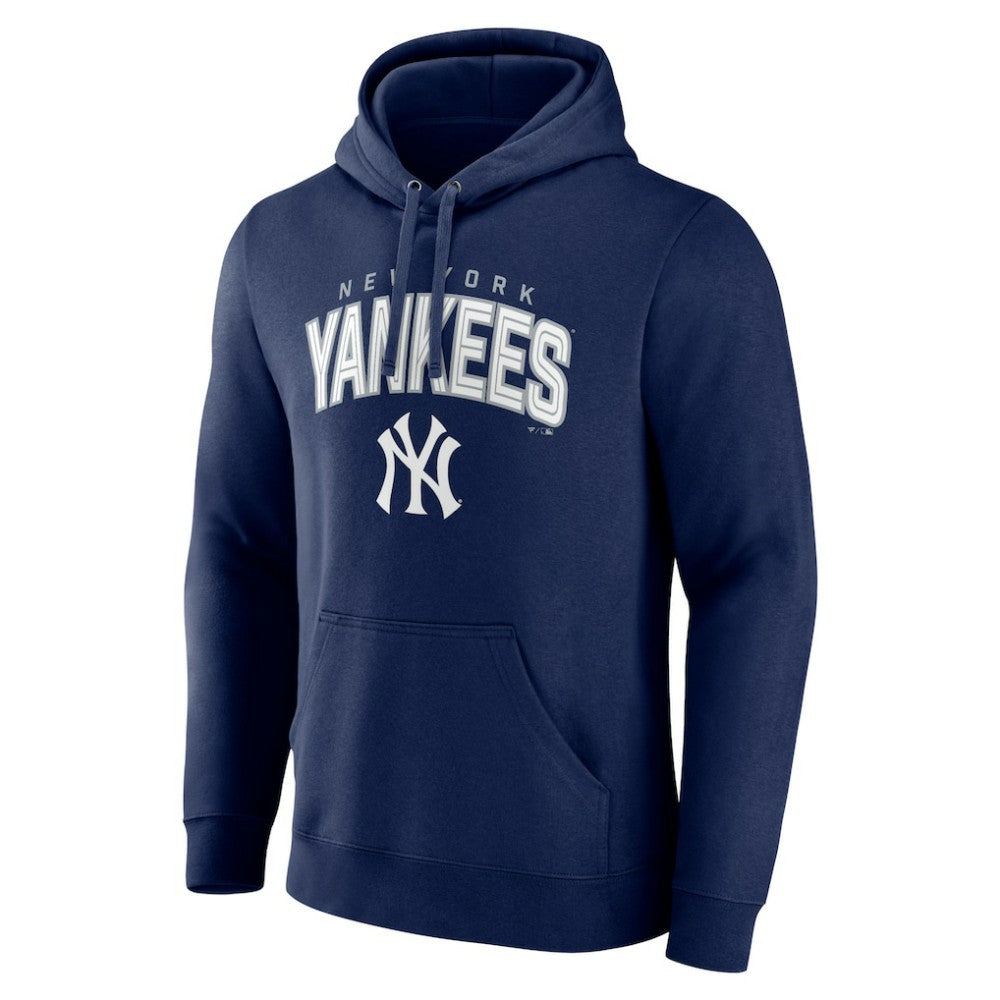 Navy New York Yankees Master the Game Pullover Hoodie