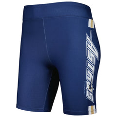 Navy Houston Astros Mitchell & Ness Women's Biker Shorts
