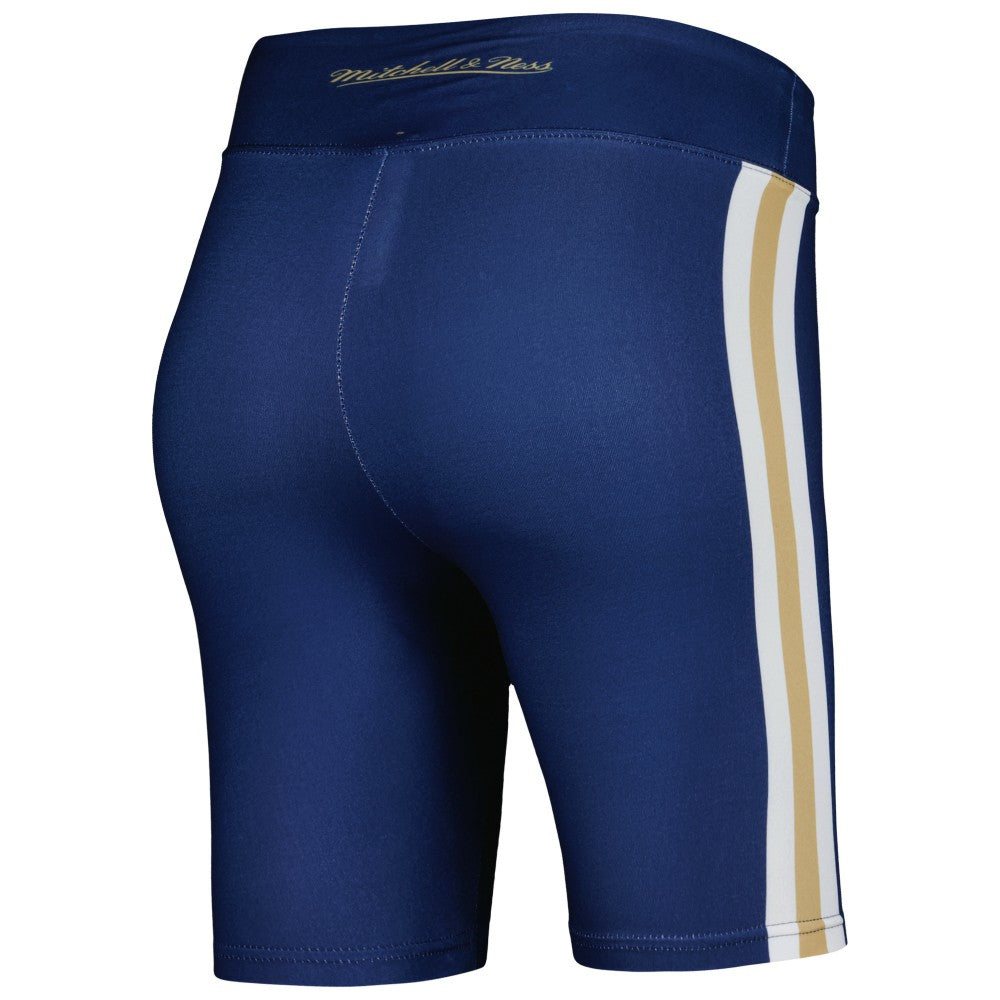 Navy Houston Astros Mitchell & Ness Women's Biker Shorts