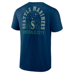 Navy Seattle Mariners Emerald City Bring It T-Shirt